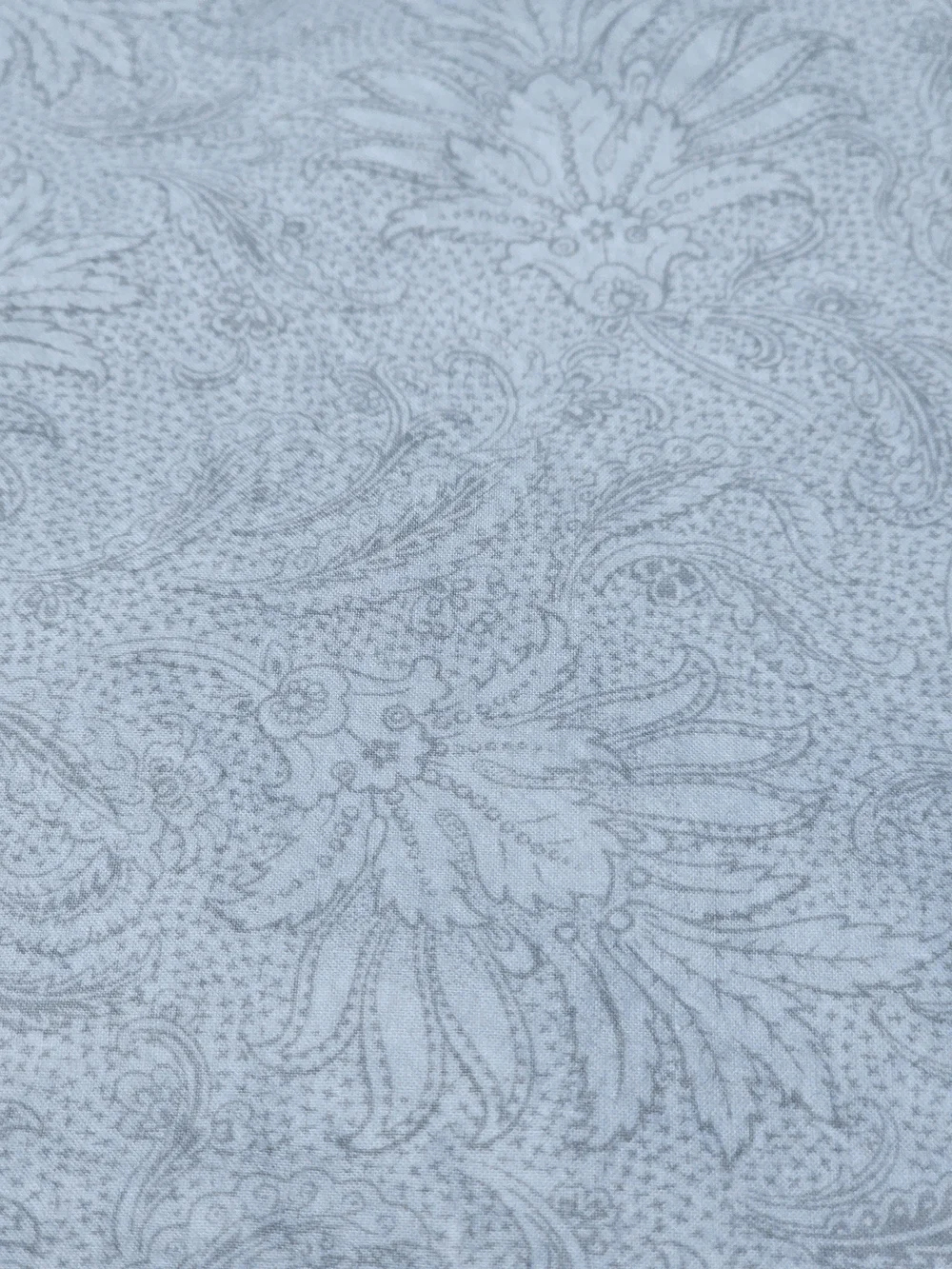 Ralph Lauren Gray/White Floral Sheet Set